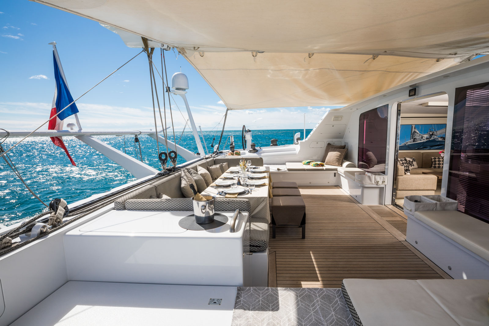 Magic cat yacht charter luxury fast sailing