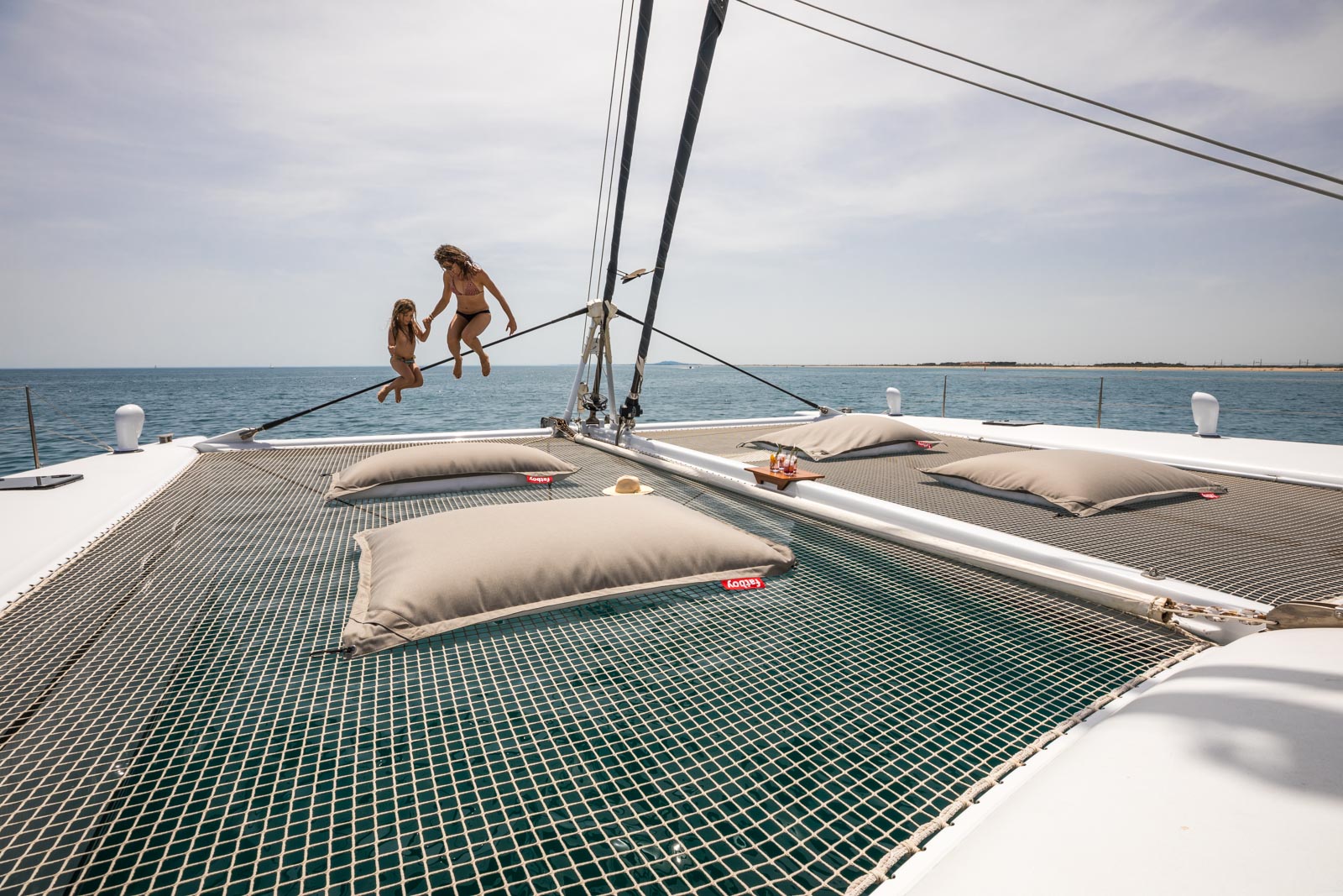 Magic cat catamaran yacht charter luxury fast sailing